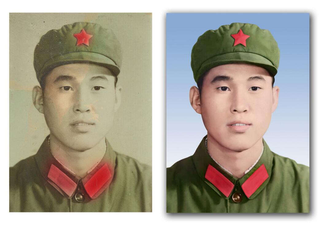 田家庵破损照片修复-18